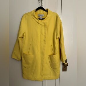 Liz Claiborne Vibrant Yellow Trench Coat
